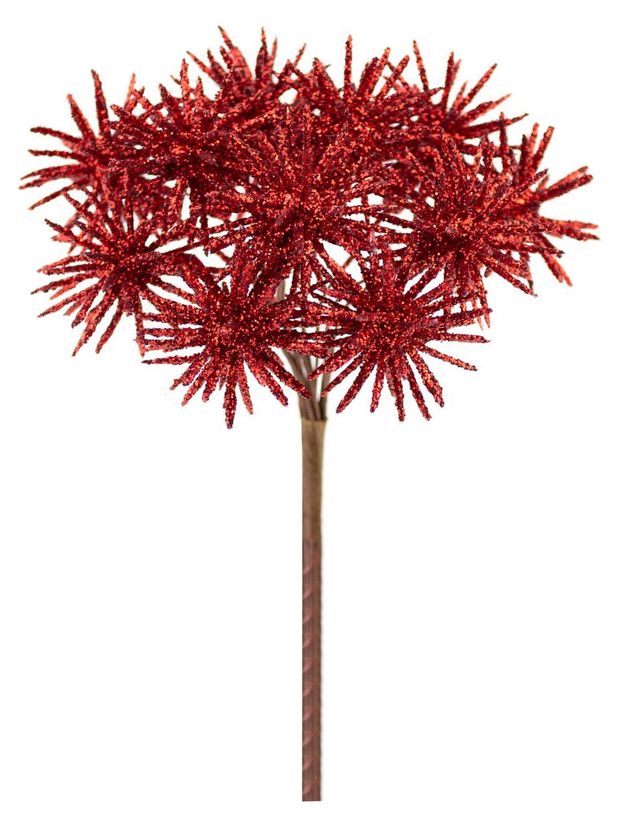 Набор вставок Азалия Декор красные L12см 12 шт 140₽