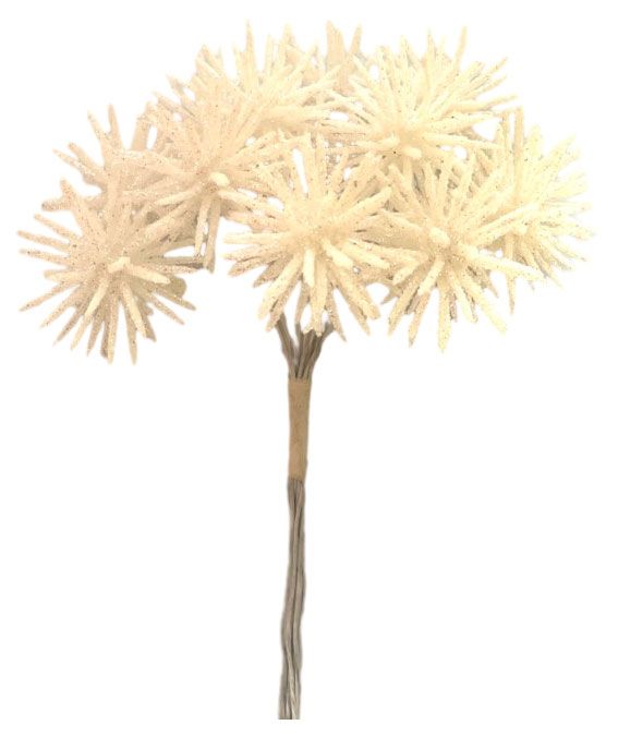 Набор вставок Азалия Декор белые L12см 12 шт 140₽