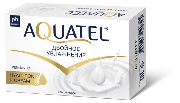 Крем-мыло туалетное Aquatel Классическое, 90 г