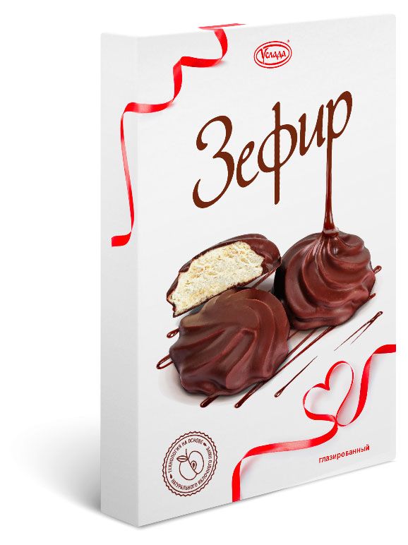 Зефир Услада глазированный, 210 г