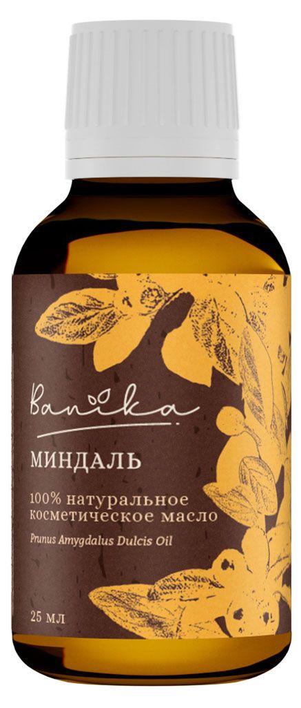 фото Масло косметическое banika миндальное, 25 мл