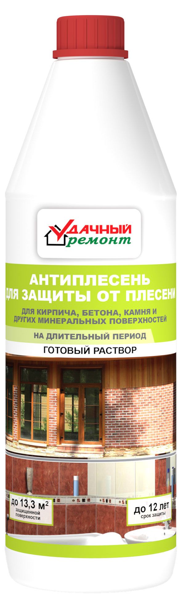 Антиплесень-защита Удачный Ремонт, 1 л