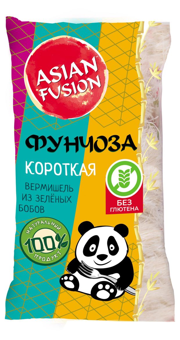 Вермишель Asian Fusion фунчоза короткая 3-5 см, 150 г