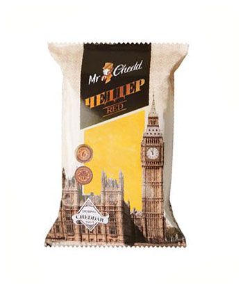 Сыр Чеддер 6 месяцев выдержки Mr.Chedd Red 50% БЗМЖ, 200 г