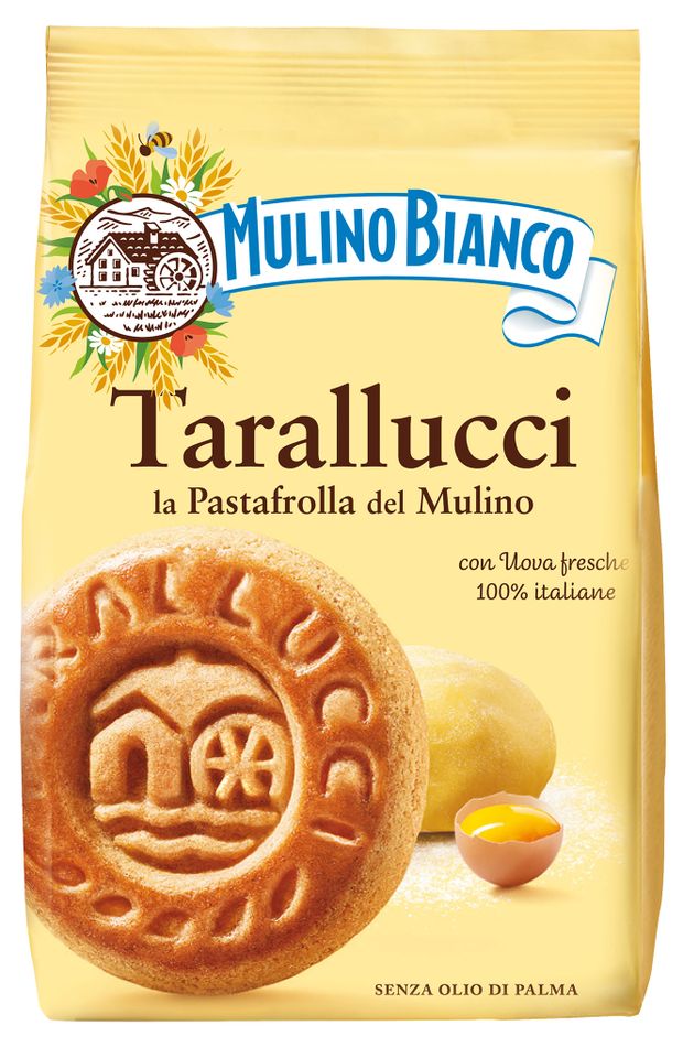 Печенье Mulino Bianco Тараллуччи песочное из свежих яиц Италия, 350 г