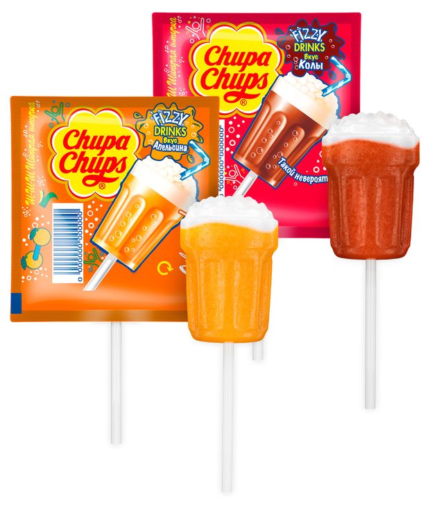 Карамель chupa chups двойная порция 24 шт