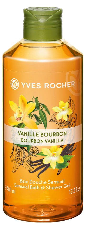 фото Гель для душа и ванны yves rocher бурбонская ваниль, 400 мл