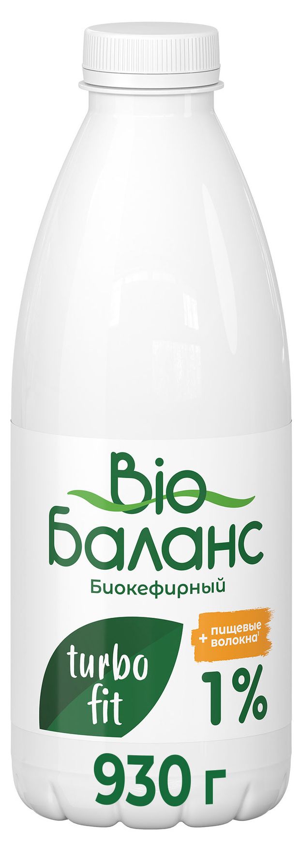 Биопродукт кефирный Bio balance кисломолочный обогащенный 1 БЗМЖ 930 мл 94₽