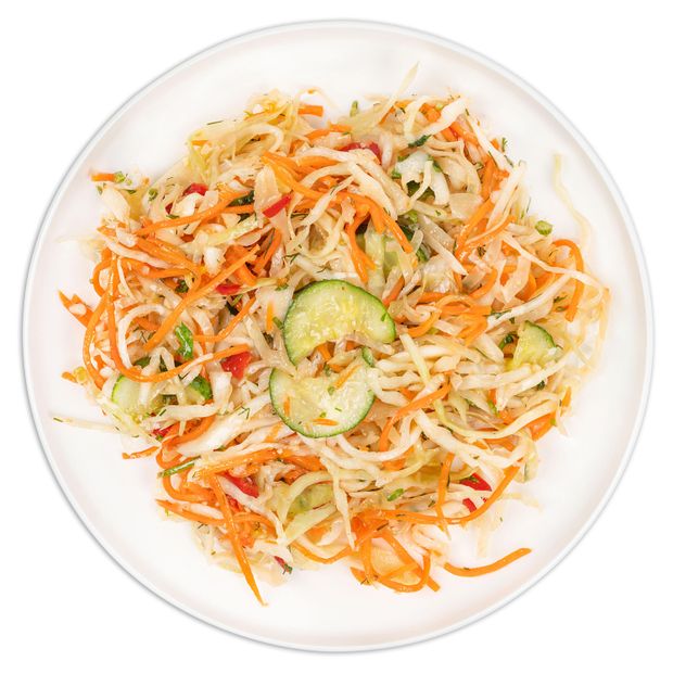 Салат АШАН Капуста с огурцом вес 44₽