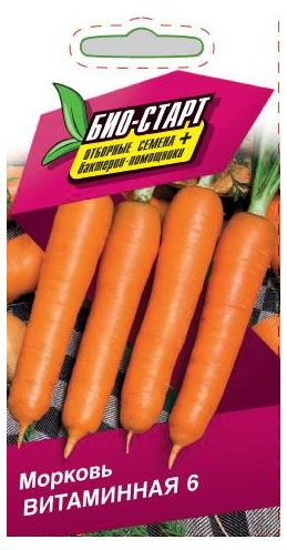 Семена Био-Старт Морковь Витаминная 6, 2 г