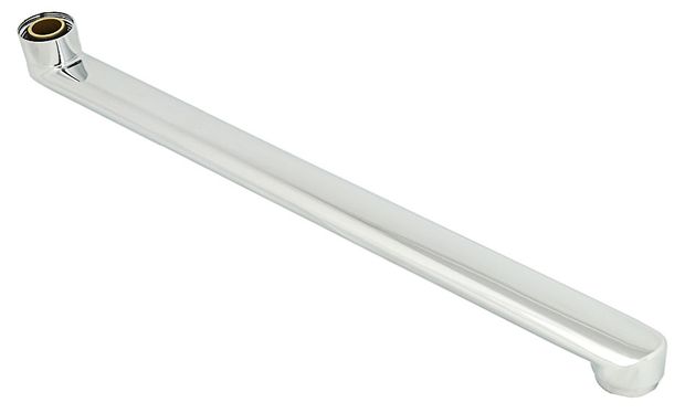 Излив смесителя для ванны Rain плоский прямой 40 см 377₽