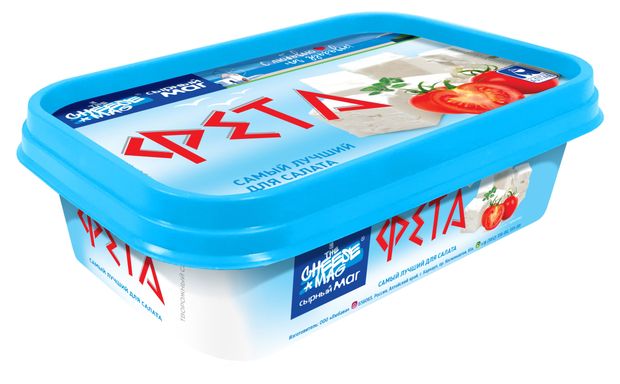Сыр мягкий The Cheese Mag Фета БЗМЖ, 180 г