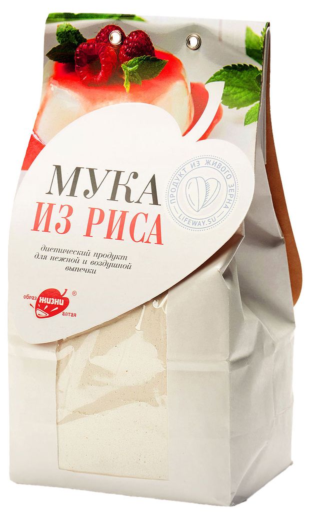 Мука рисовая Образ жизни Алтая, 500 г