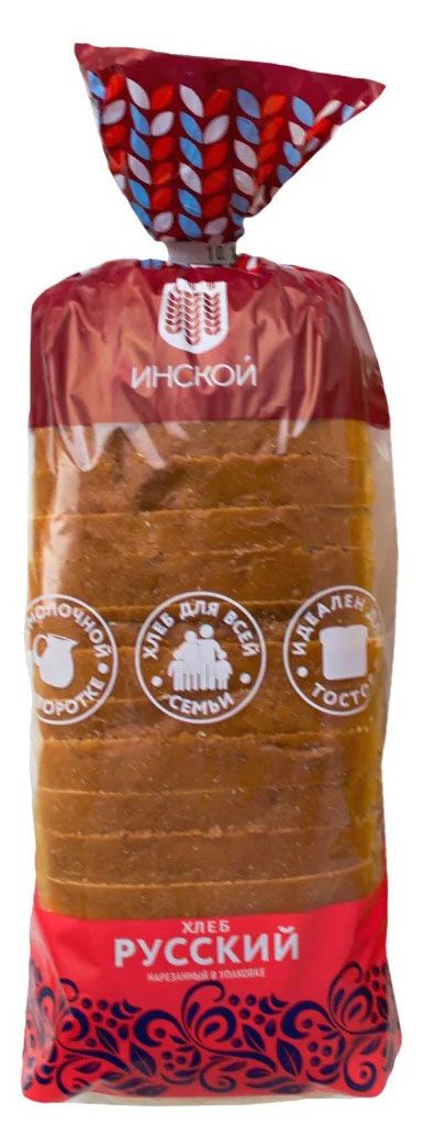 Хлеб ИНСКОЙ Русский нарезка, 450 г