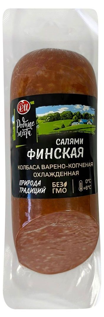 Колбаса варено-копченая РМ АГРО Салями Финская, 330 г
