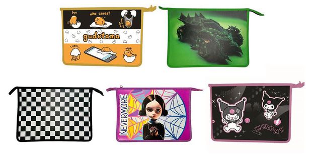 Папка для тетрадей Швейная фабрика А4 на молнии, 1 шт, в ассортименте