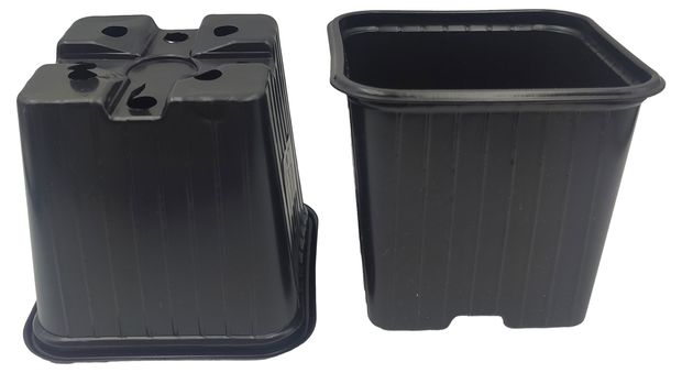 Горшок для рассады квадратный 9 см 1 шт 11₽