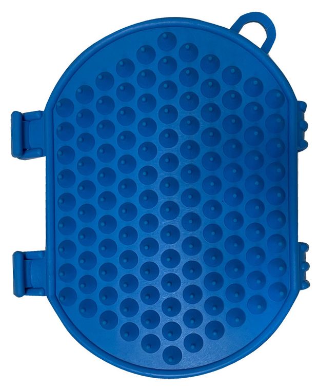 Щетка массажная для животных Зооник пластиковая