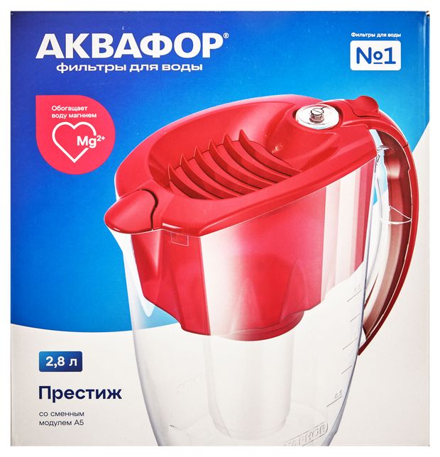 Фильтр-кувшин Аквафор Престиж, 2,8 л