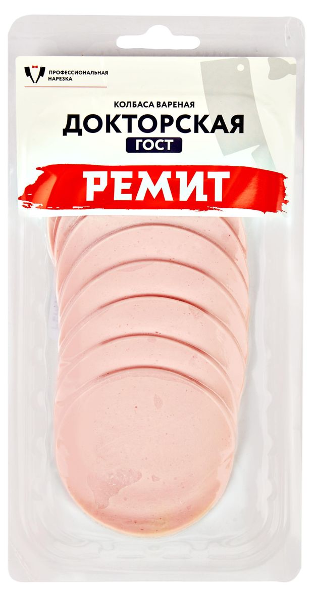 Колбаса вареная Ремит Докторская нарезка 150 г 110₽