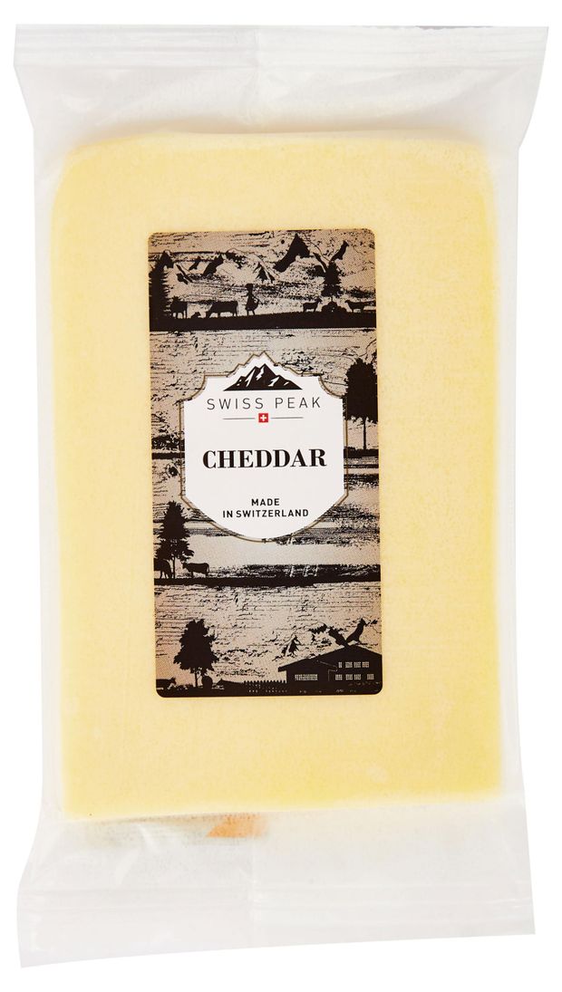 Сыр твердый Чеддер Swiss Peak 45 БЗМЖ 200 г 349₽