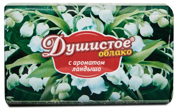 Мыло туалетное Душистое облако с ароматом ландыша, 90 г