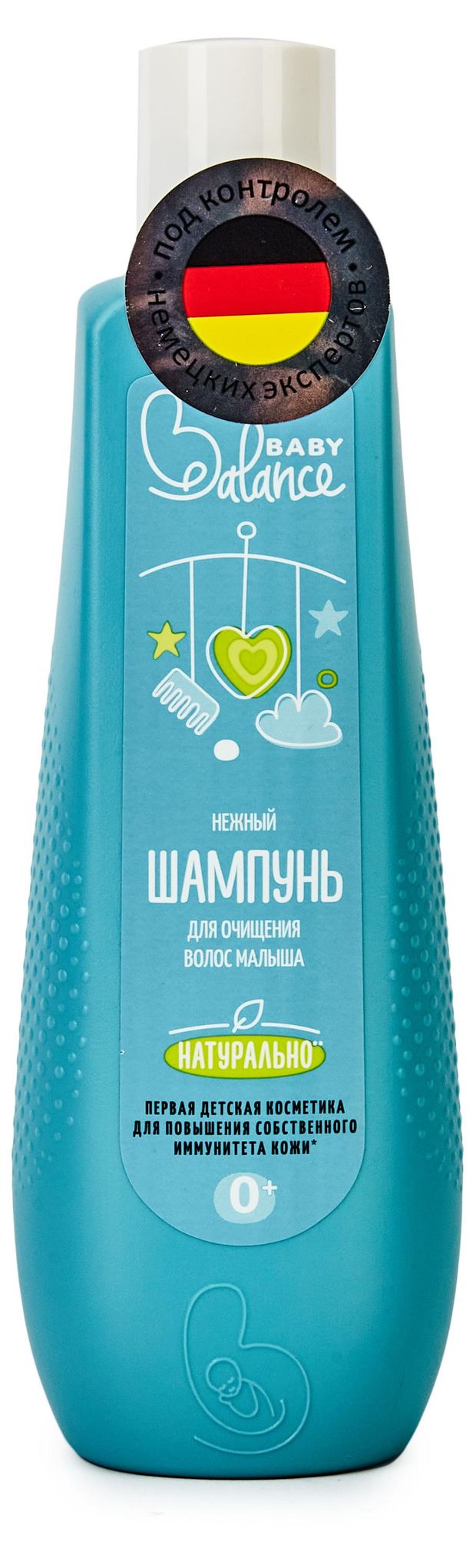 Все для детей  Ашан Шампунь детский Baby Balance Нежный для очищения волос малыша, 250 мл