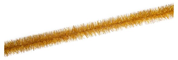 Мишура Зимняя сказка Эффект золотая d 5 см, 2 м