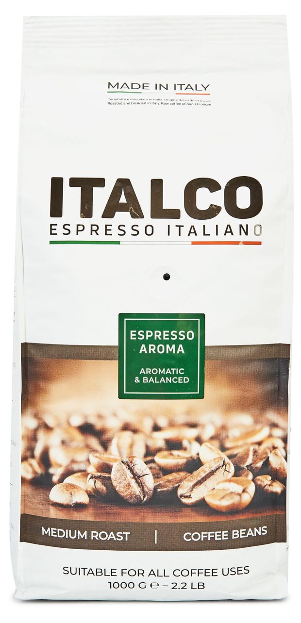 Кофе в зернах ITALCO Espresso Aroma 1 кг 2400₽
