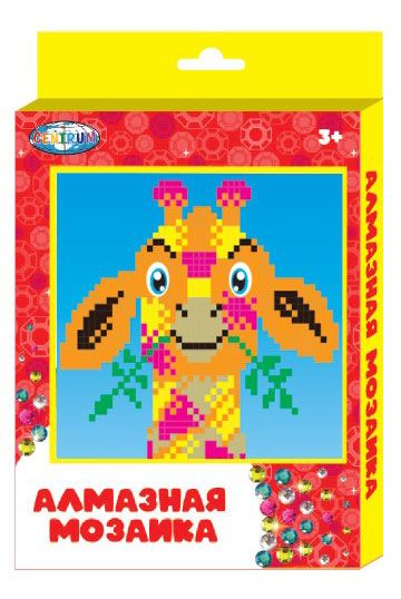 Алмазная мозаика Centrum на картоне 20х15 см 170₽