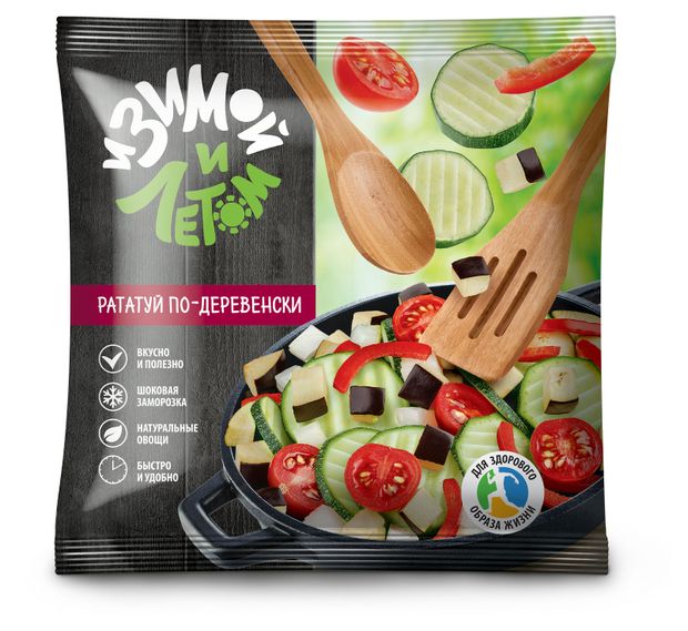 Смесь овощная И зимой и летом Рататуй по-деревенски 400 г 205₽