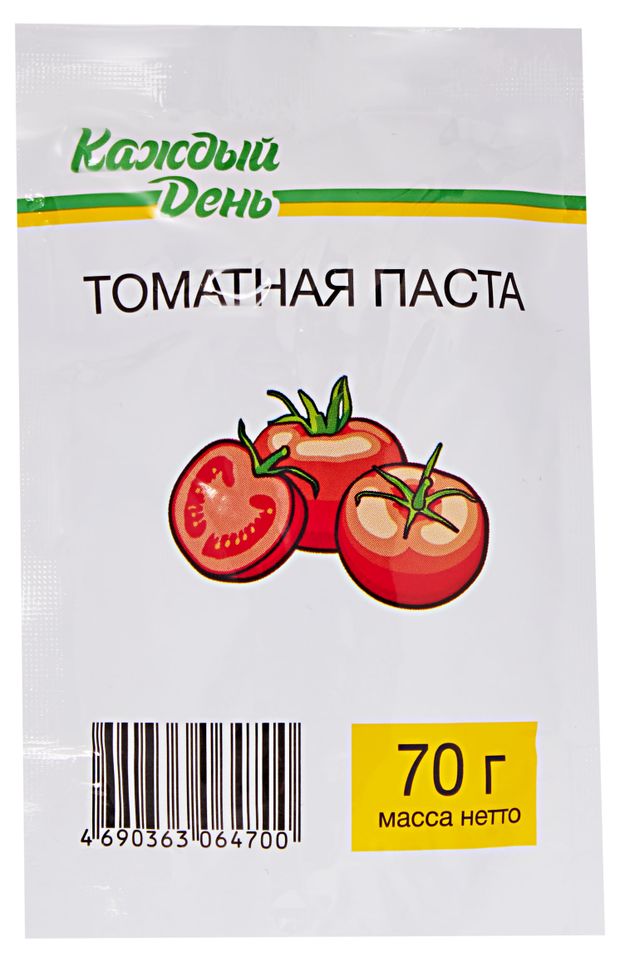 Паста томатная Каждый день 70 г 24₽