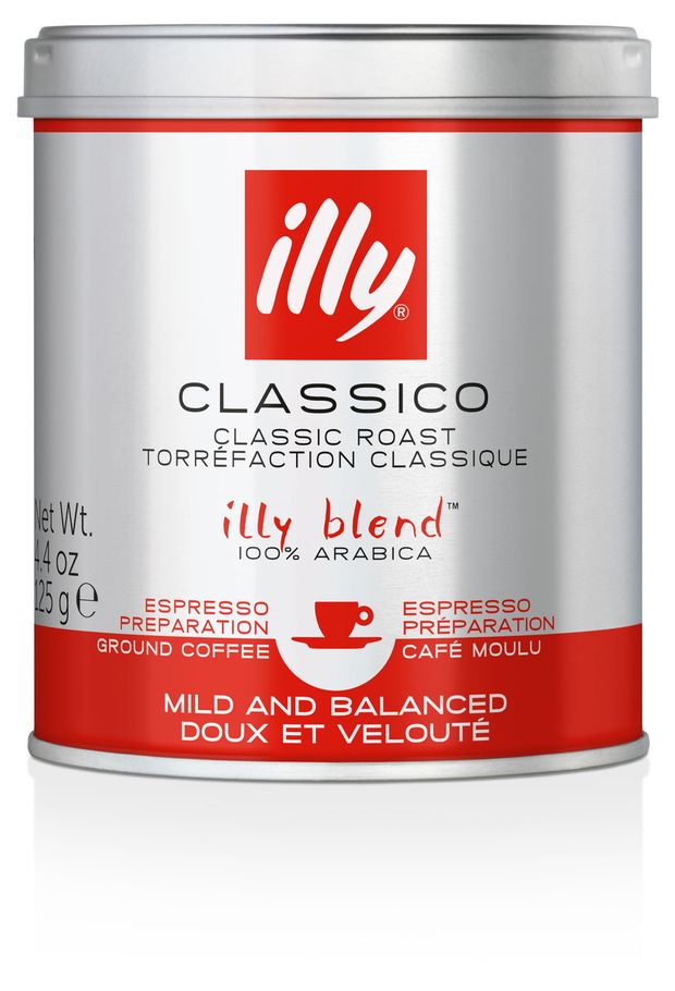 Кофе молотый ILLY средней обжарки 125 г 900₽