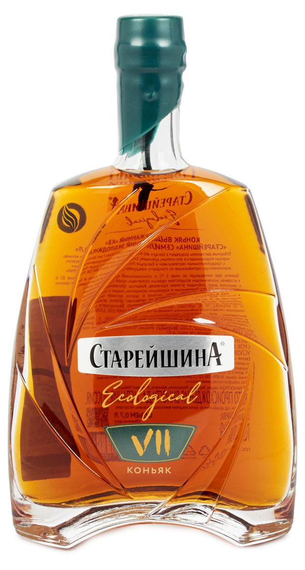 Коньяк Старейшина КВ 7-летний Россия, 0,7 л