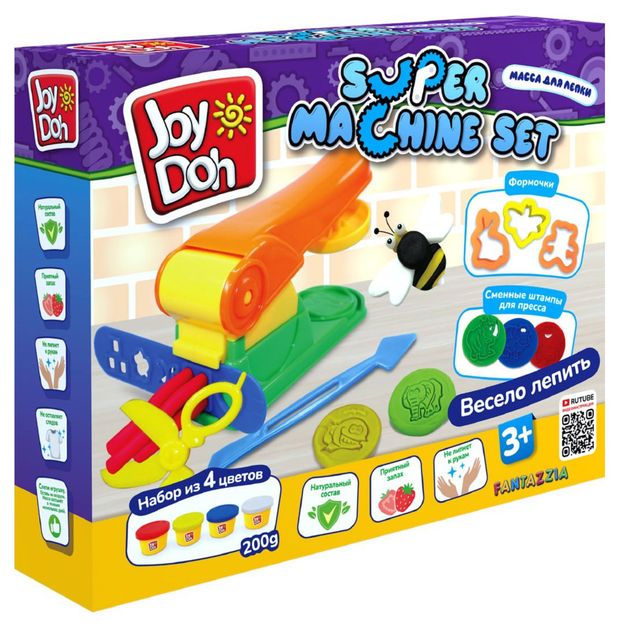 Набор для лепки Joy Doh Mach-200 Чудо машинка 899₽