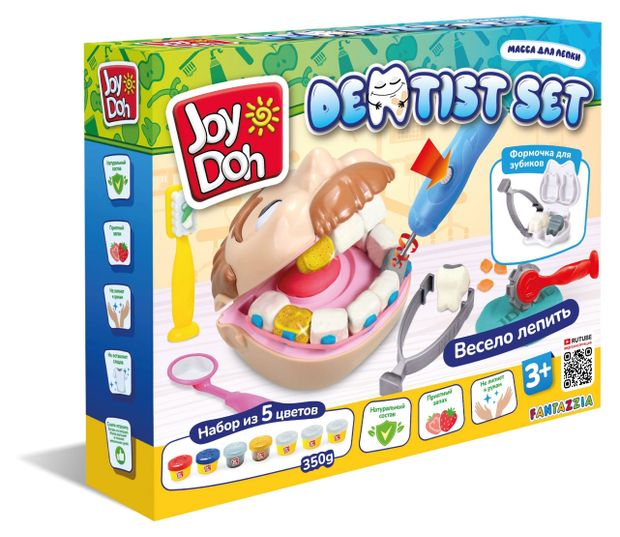 Набор для лепки Joy Doh Dent-350 Зубастик 1199₽