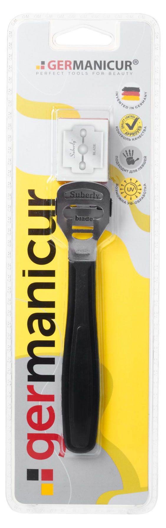 Скребок для педикюра Germanicur GM-175-02 с комплектом лезвий