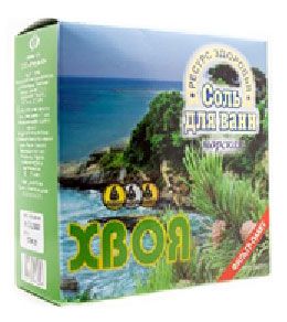 Соль для ванн Ресурс Здоровья Хвоя, 1 кг