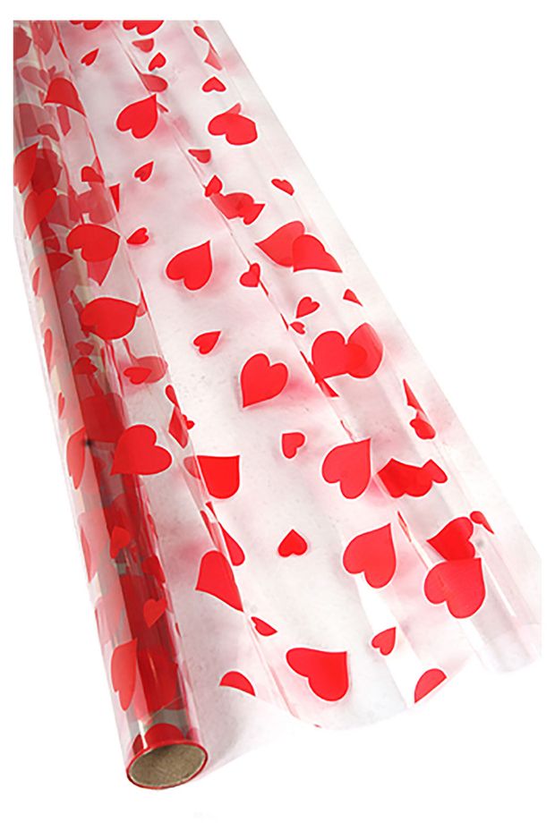 Пленка для оформления подарков GrandGift прозрачная с рисунком 07х2 м 99₽