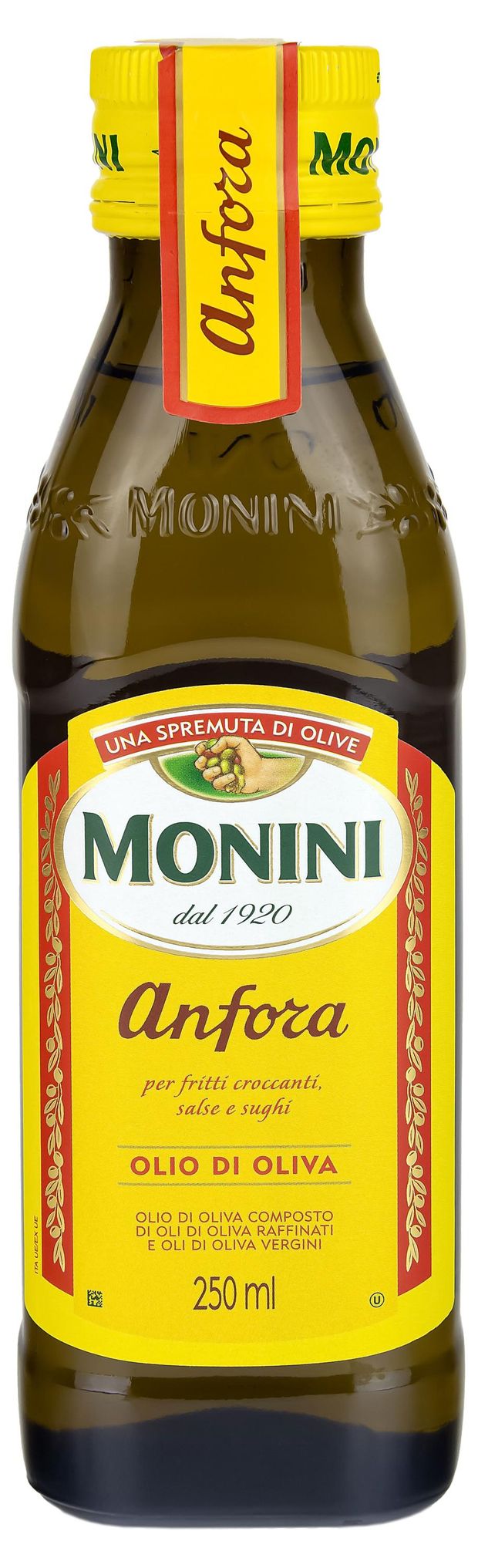 Масло оливковое Monini Anfora нерафинированное, 250 мл
