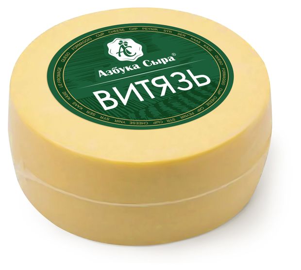 Сыр полутвердый Азбука сыра Витязь 40% БЗМЖ, вес