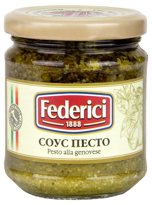 Соус для пасты Federici Pesto Alla Genovese песто 190 г 299₽