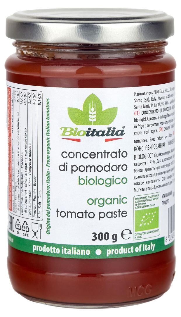 Паста томатная Bioitalia 300 г 319₽