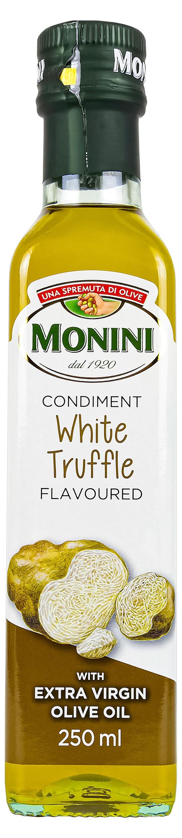 Масло оливковое Monini Extra Virgin нерафинированное с ароматом трюфеля 250 мл 940₽