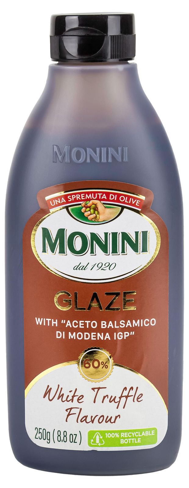 Соус бальзамический Monini со вкусом белого трюфеля глазурь Италия, 250 мл
