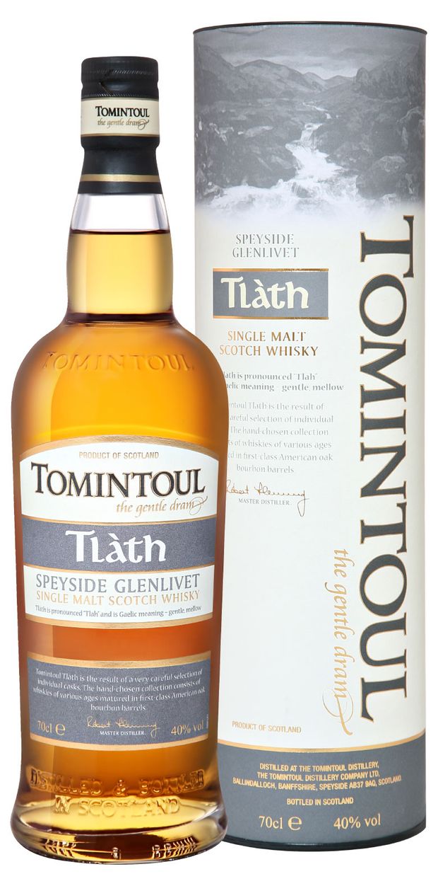 Виски Angus Dundee Tomintoul Speyside Glenlivet Tlath 3 года Великобритания, 0,7 л