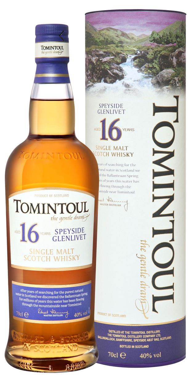 Виски Angus Dundee Tomintoul Speyside Glenlivet 16 лет Великобритания, 0,7 л