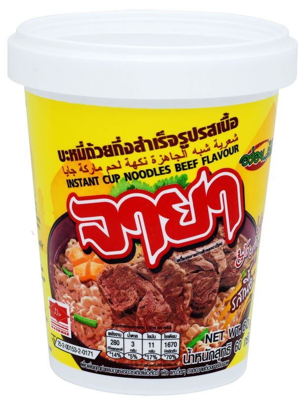 Лапша Jaya со вкусом говядины, 60 г