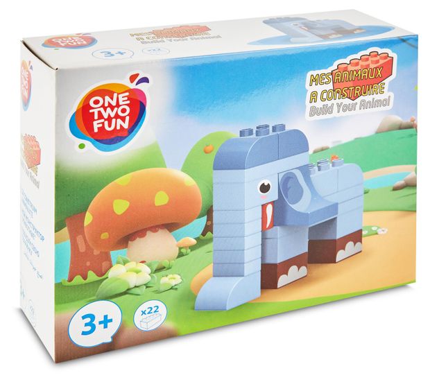 Игрушка ONE TWO FUN Мой первый конструктор 100₽