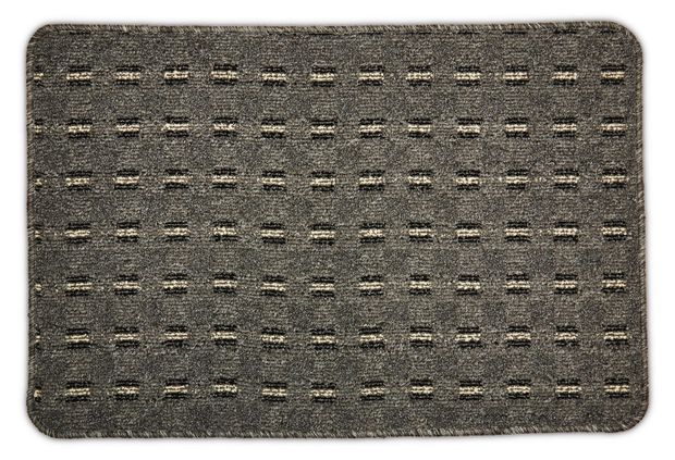 Коврик прридверный Cleopatra Доха серый 60х90 см 1000₽
